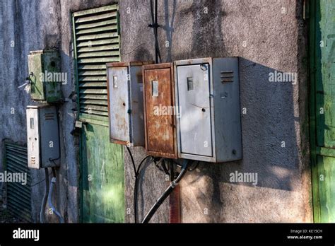 old electrical boxes too big